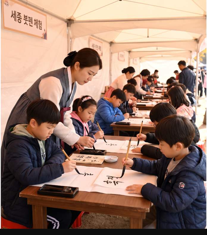 Yeoju Sejongdaewangneung pine forest path and historical grounds – King Sejong royal tomb Korea
