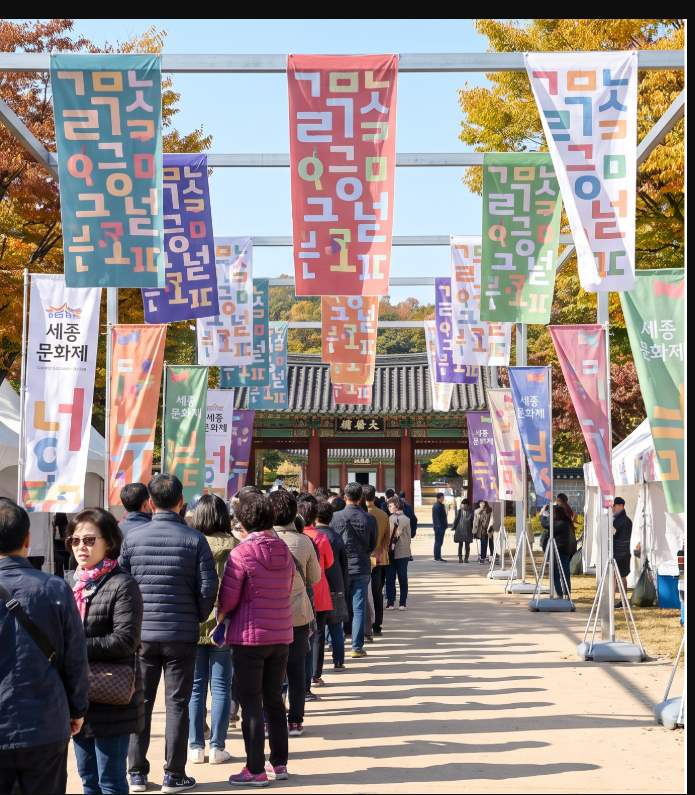 Yeoju Sejongdaewangneung pine forest walking path and autumn foliage – royal heritage site Korea