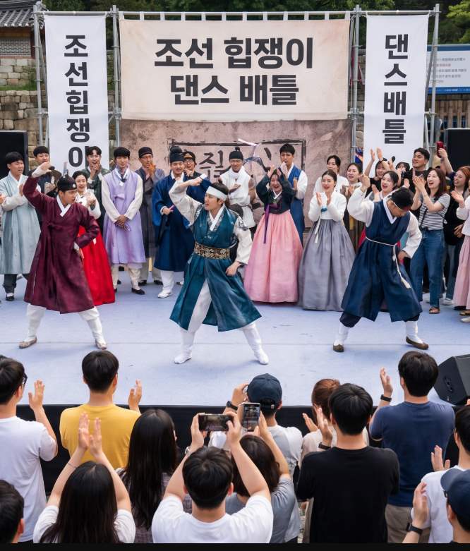 Dongnaeseong Battle Reenactment Musical with media art projection at the Dongnaeeupseong History Festival 2026